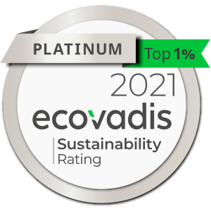 Ecovadis Platinum Award